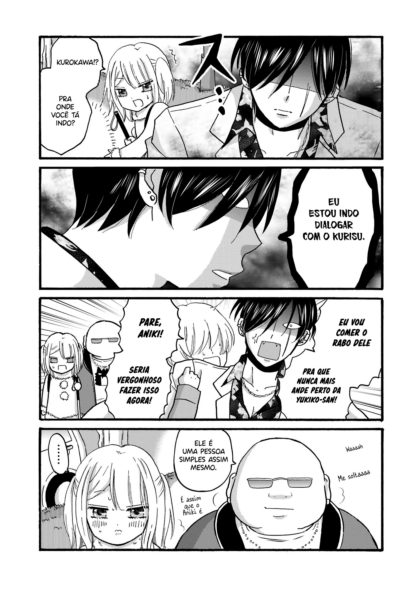 Yankee-kun to Hakujou Gaaru Capítulo 1