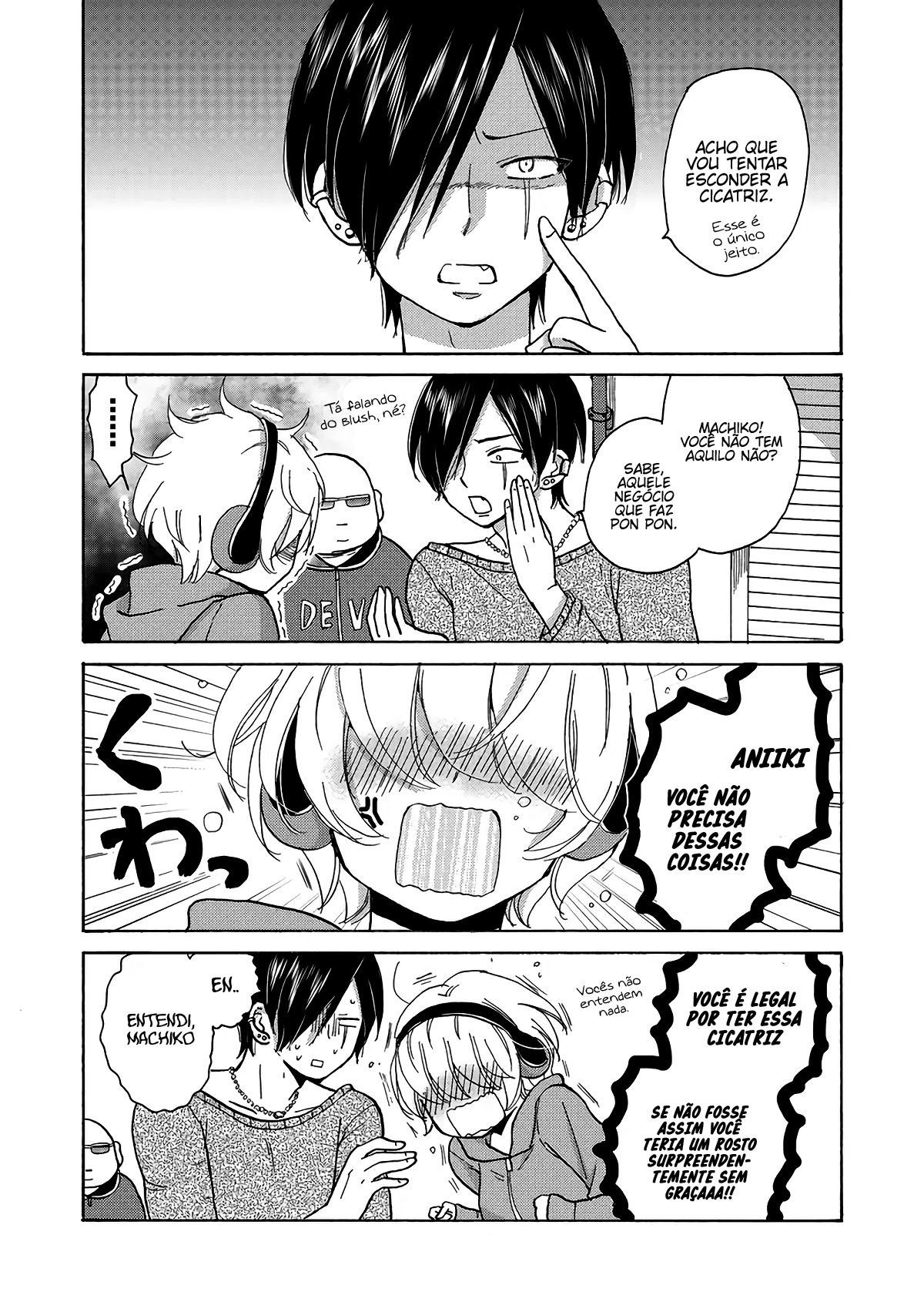Yankee-kun to Hakujou Gaaru Capítulo 1