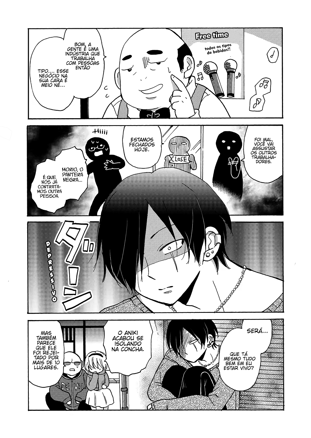 Yankee-kun to Hakujou Gaaru Capítulo 1