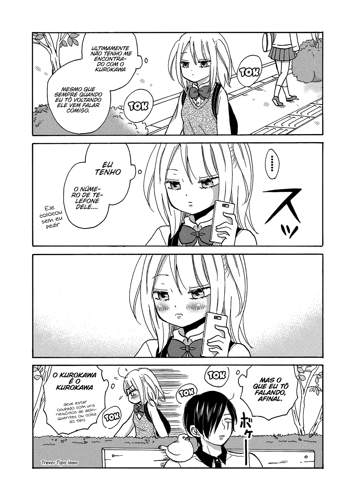 Yankee-kun to Hakujou Gaaru Capítulo 1
