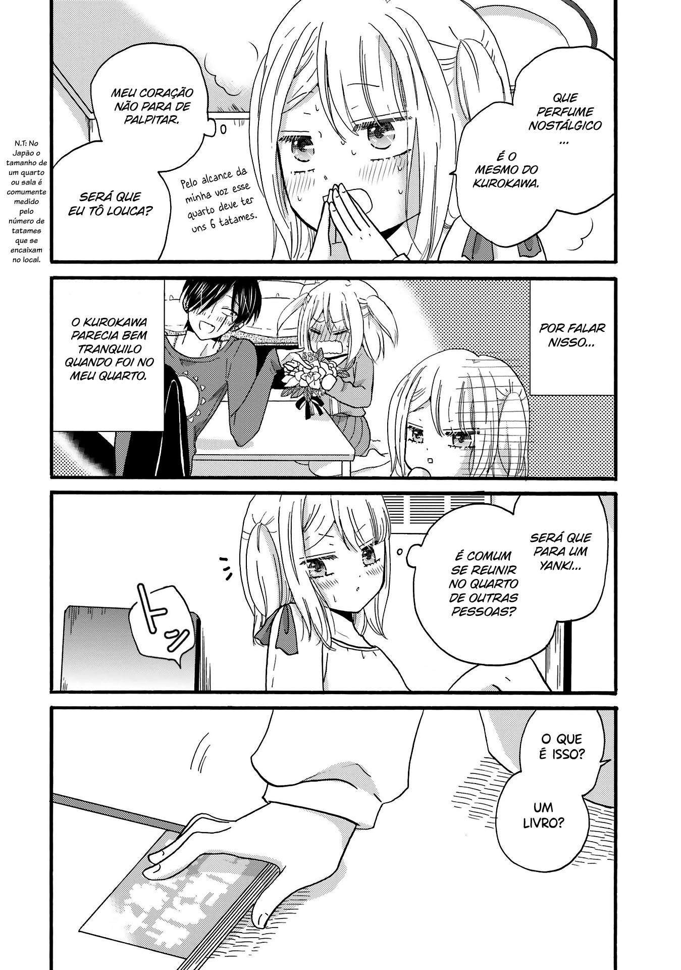 Yankee-kun to Hakujou Gaaru Capítulo 1