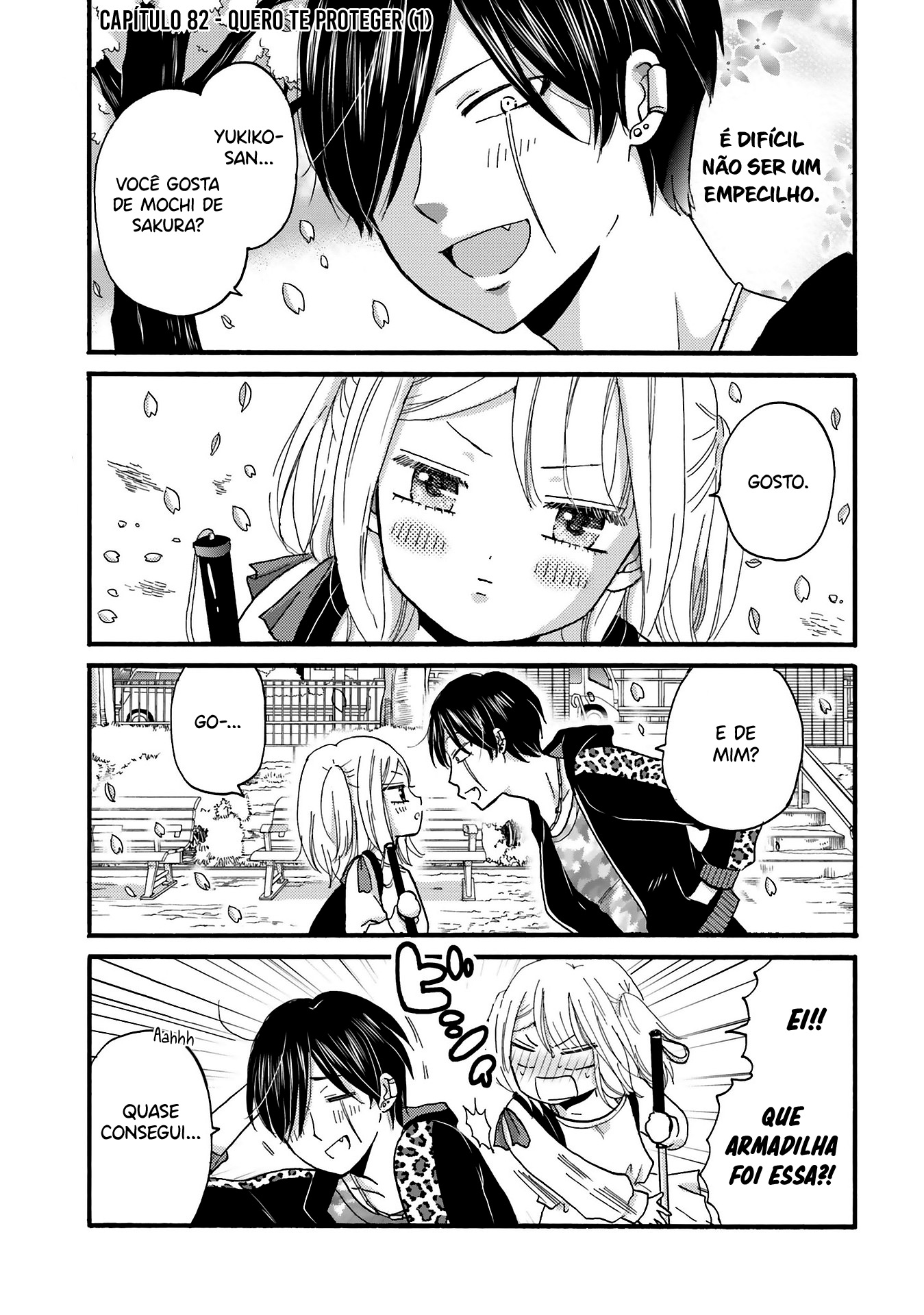 Yankee-kun to Hakujou Gaaru Capítulo 1