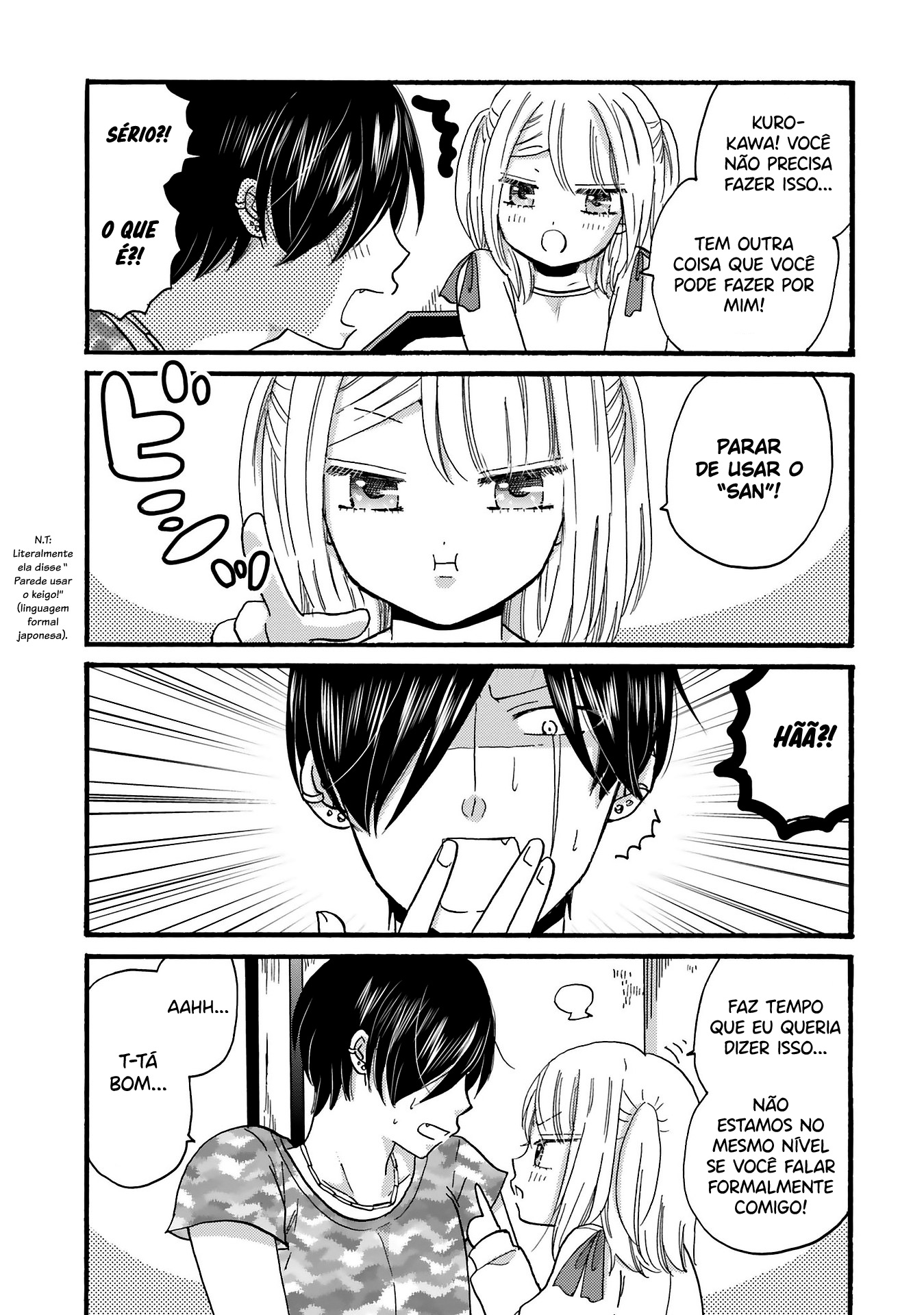 Yankee-kun to Hakujou Gaaru Capítulo 1