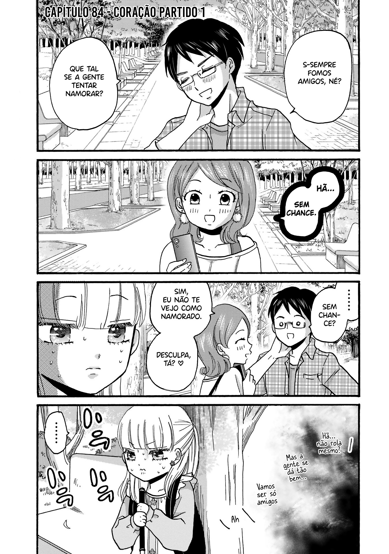 Yankee-kun to Hakujou Gaaru Capítulo 1