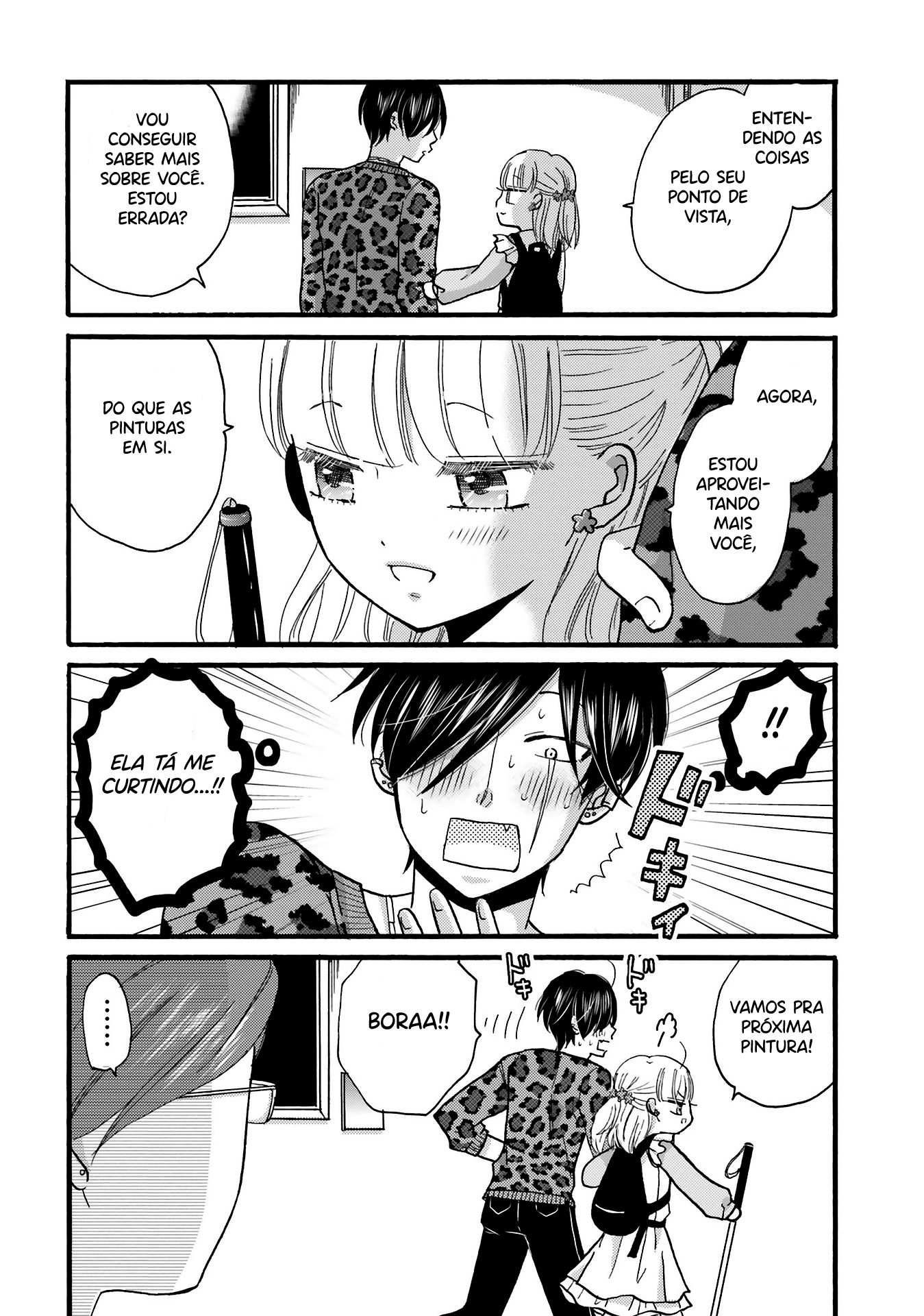 Yankee-kun to Hakujou Gaaru Capítulo 1