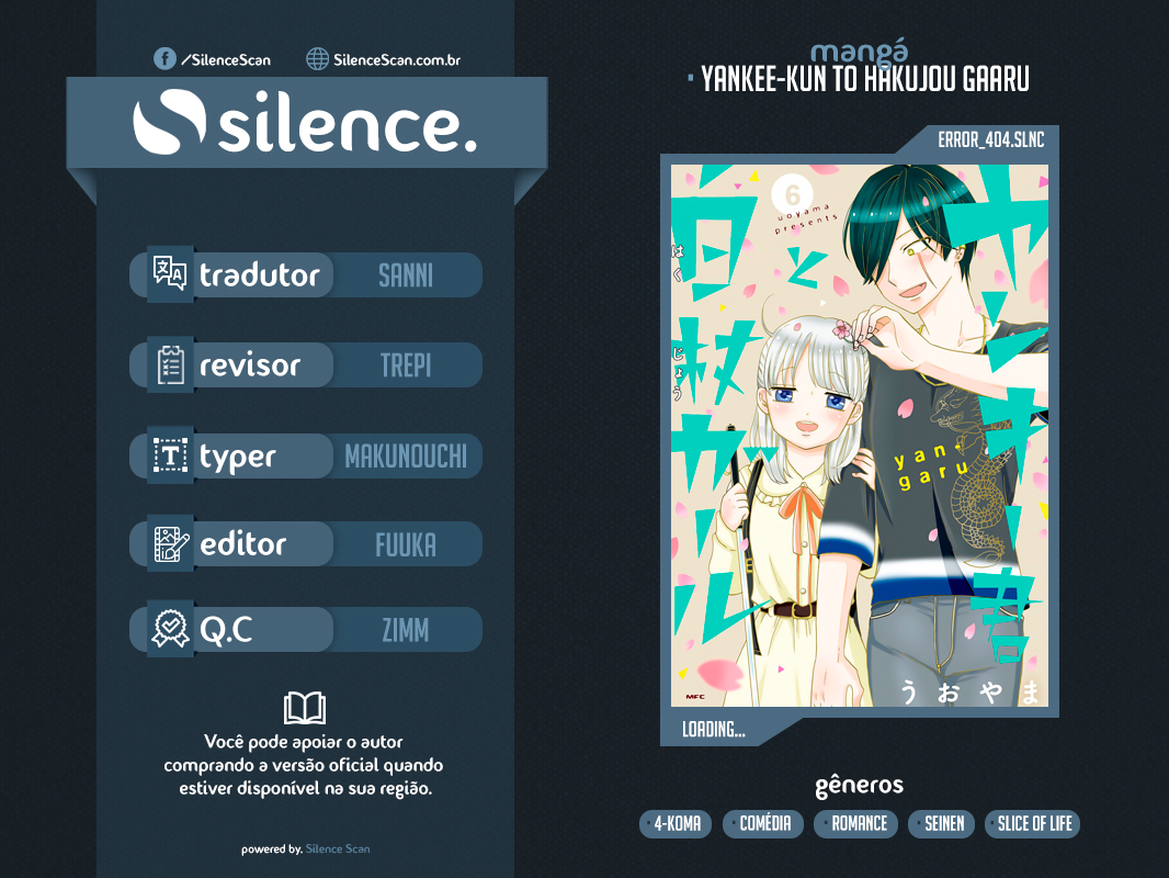 Yankee-kun to Hakujou Gaaru Capítulo 1