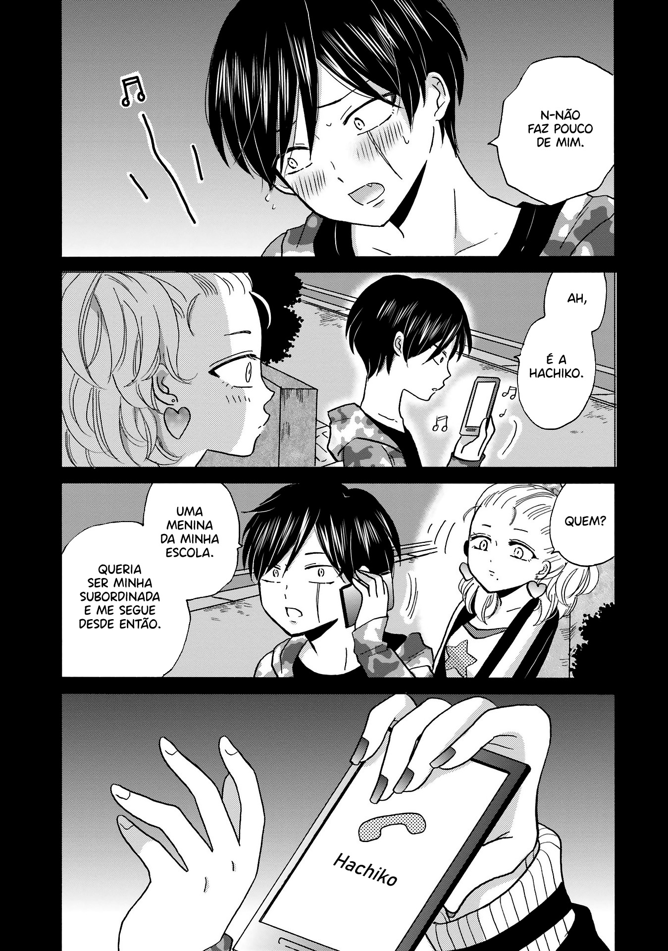 Yankee-kun to Hakujou Gaaru Capítulo 1