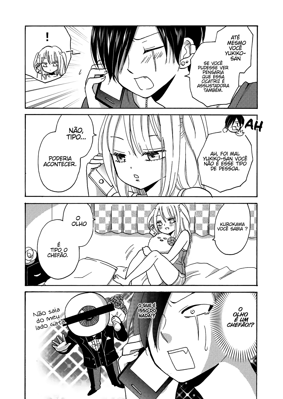 Yankee-kun to Hakujou Gaaru Capítulo 1