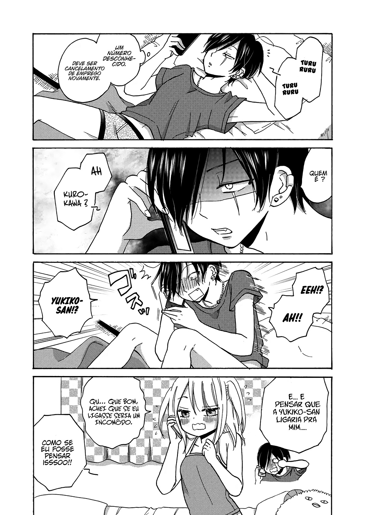 Yankee-kun to Hakujou Gaaru Capítulo 1