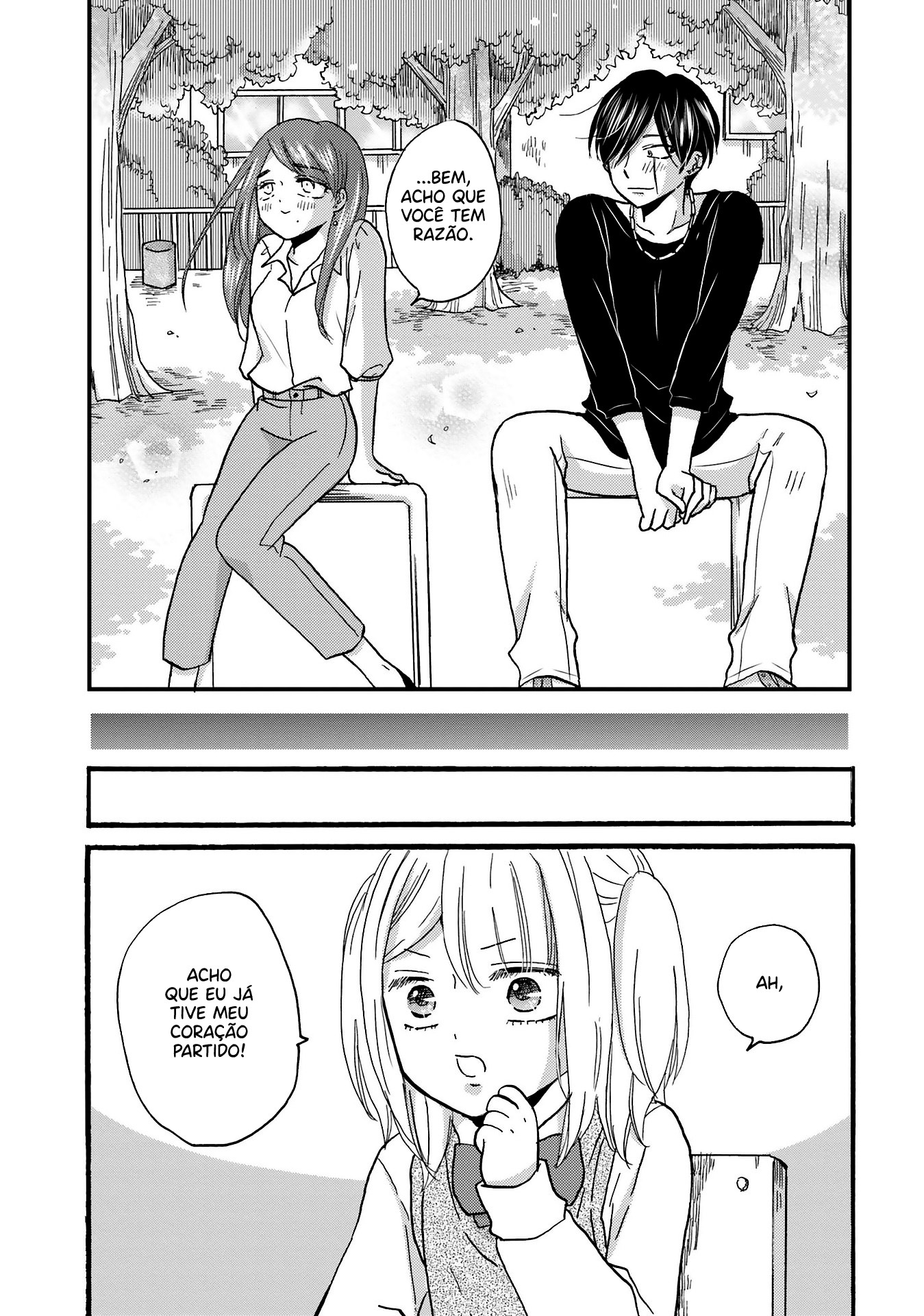 Yankee-kun to Hakujou Gaaru Capítulo 1