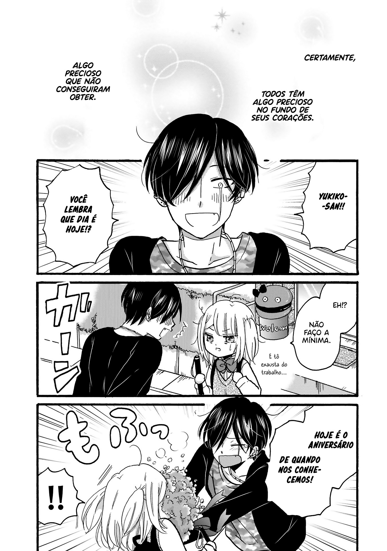 Yankee-kun to Hakujou Gaaru Capítulo 1