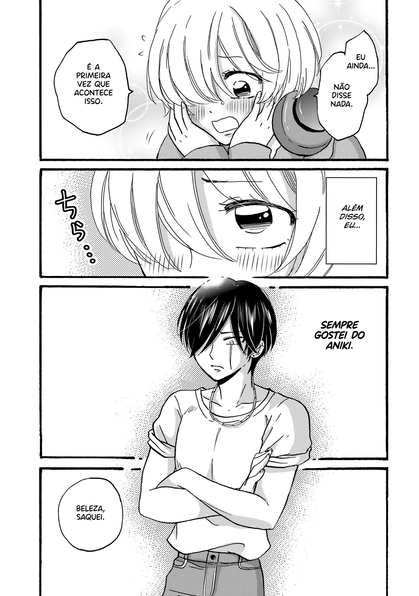 Yankee-kun to Hakujou Gaaru Capítulo 1