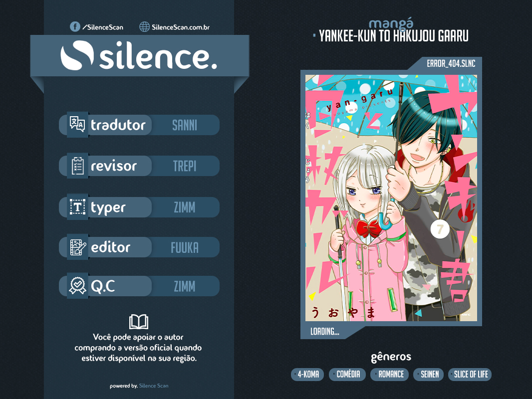 Yankee-kun to Hakujou Gaaru Capítulo 1