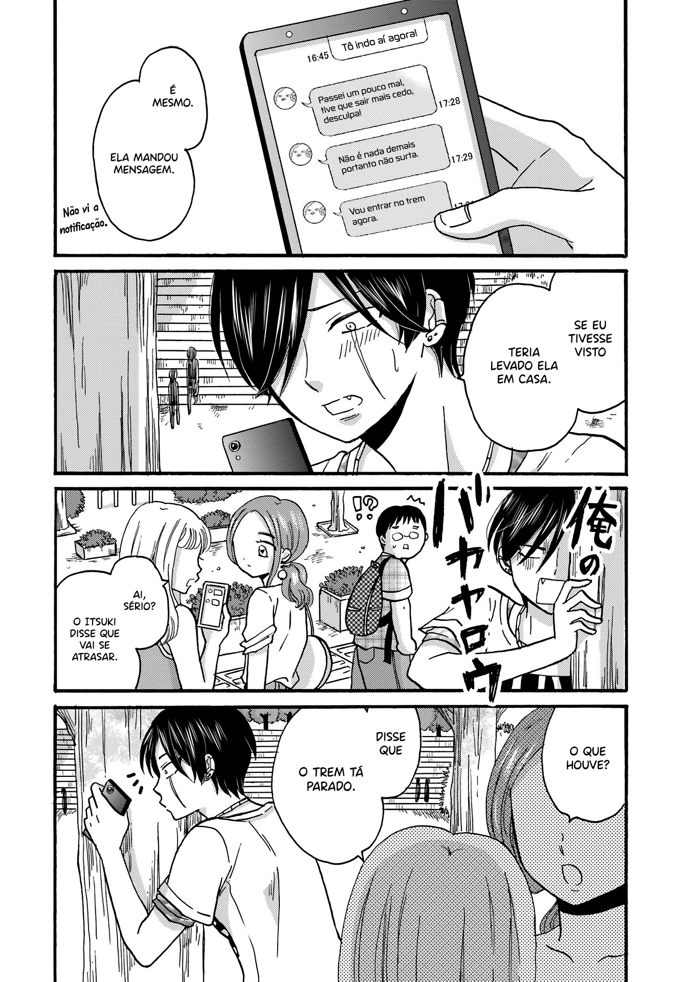 Yankee-kun to Hakujou Gaaru Capítulo 1