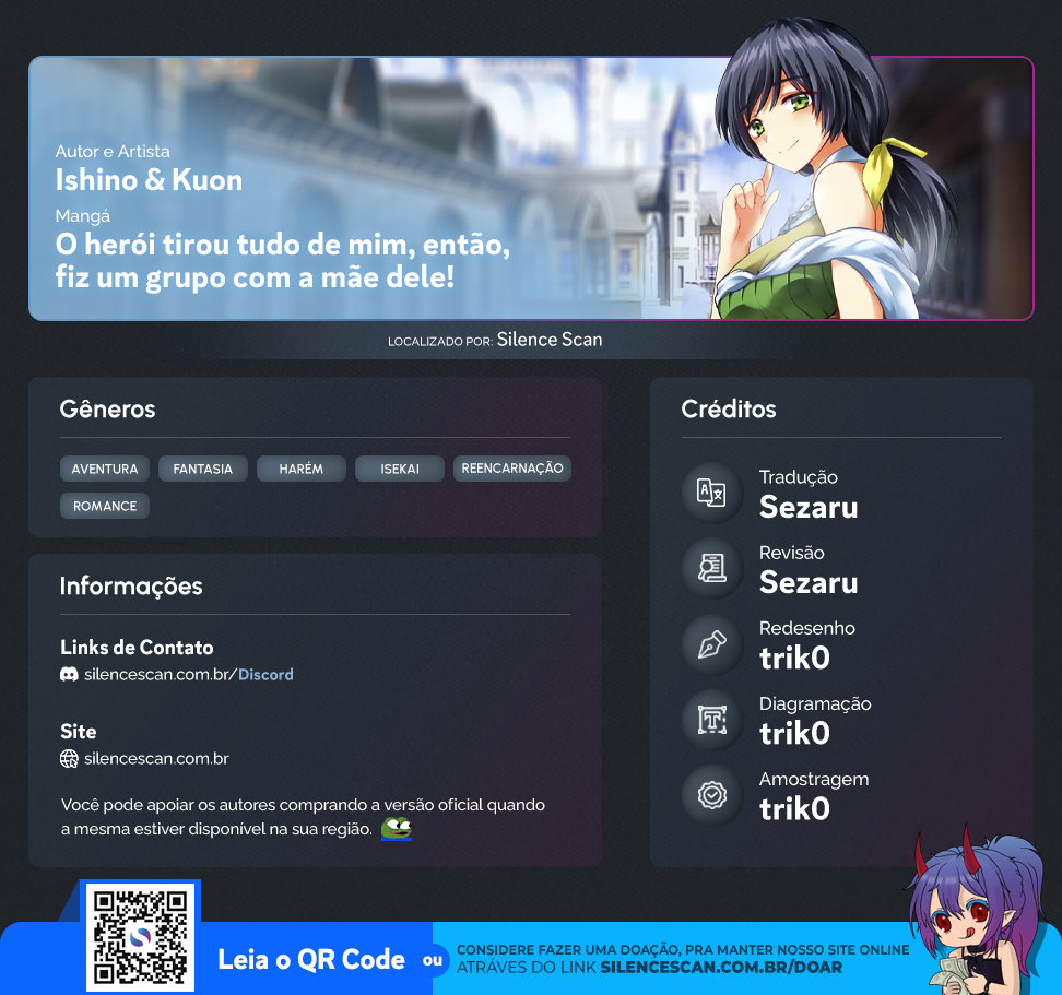 Yuusha Ni Zenbu Ubawareta Ore Wa Yuusha No Hahaoya To Party Wo Kumimashita! Capítulo 1