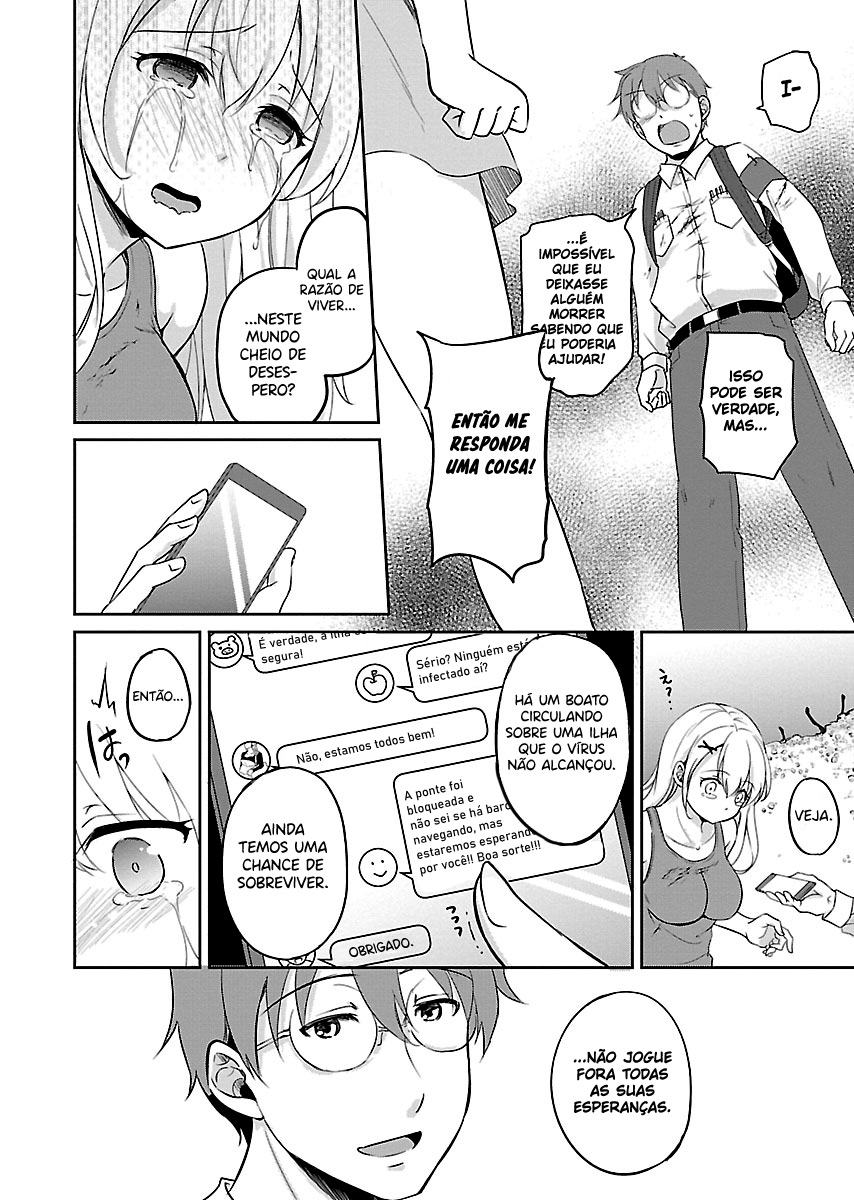 Zombie darake no Kono Sekai de wa Sex shinai to Ikinokorenai Capítulo 1