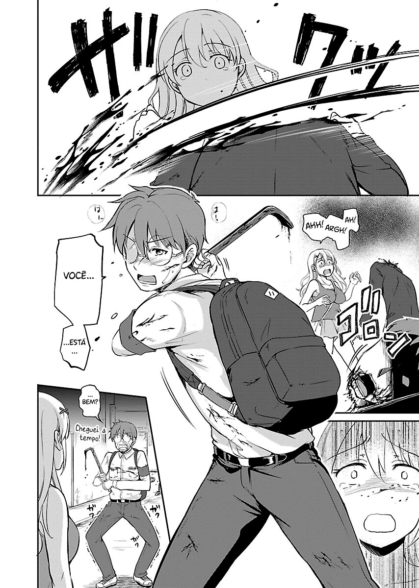 Zombie darake no Kono Sekai de wa Sex shinai to Ikinokorenai Capítulo 1