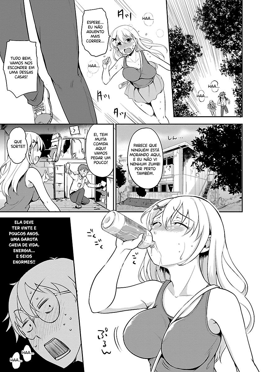 Zombie darake no Kono Sekai de wa Sex shinai to Ikinokorenai Capítulo 1