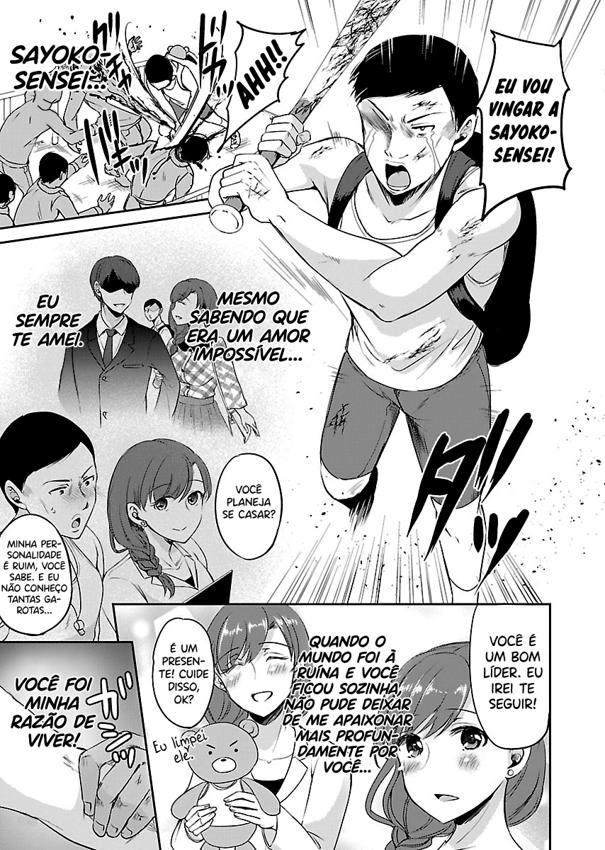 Zombie darake no Kono Sekai de wa Sex shinai to Ikinokorenai Capítulo 1