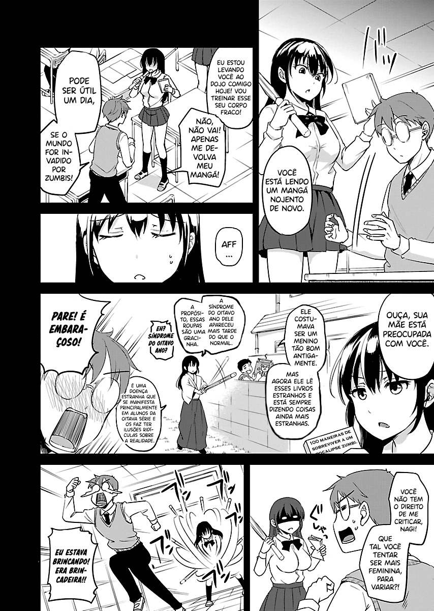 Zombie darake no Kono Sekai de wa Sex shinai to Ikinokorenai Capítulo 1