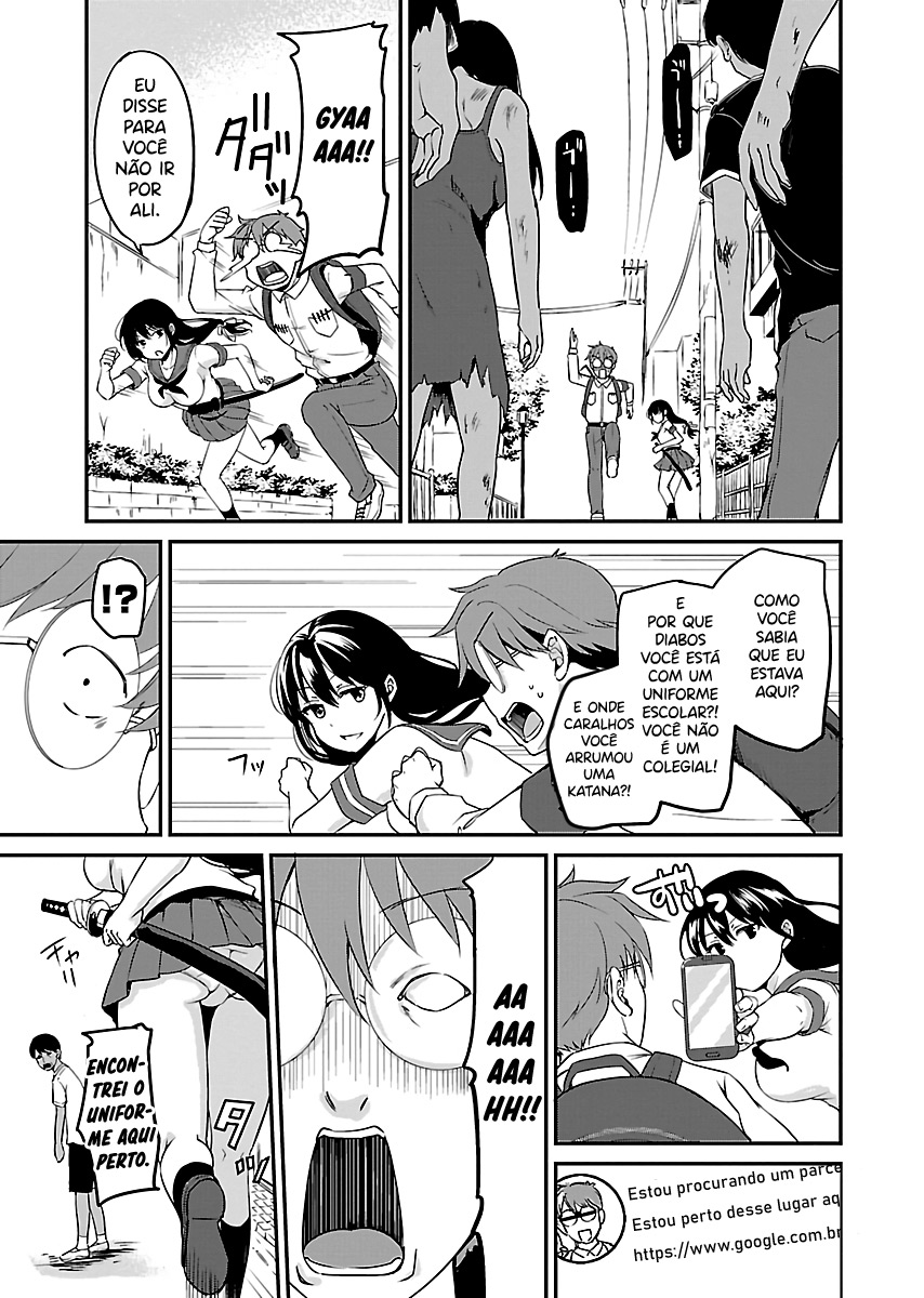 Zombie darake no Kono Sekai de wa Sex shinai to Ikinokorenai Capítulo 1
