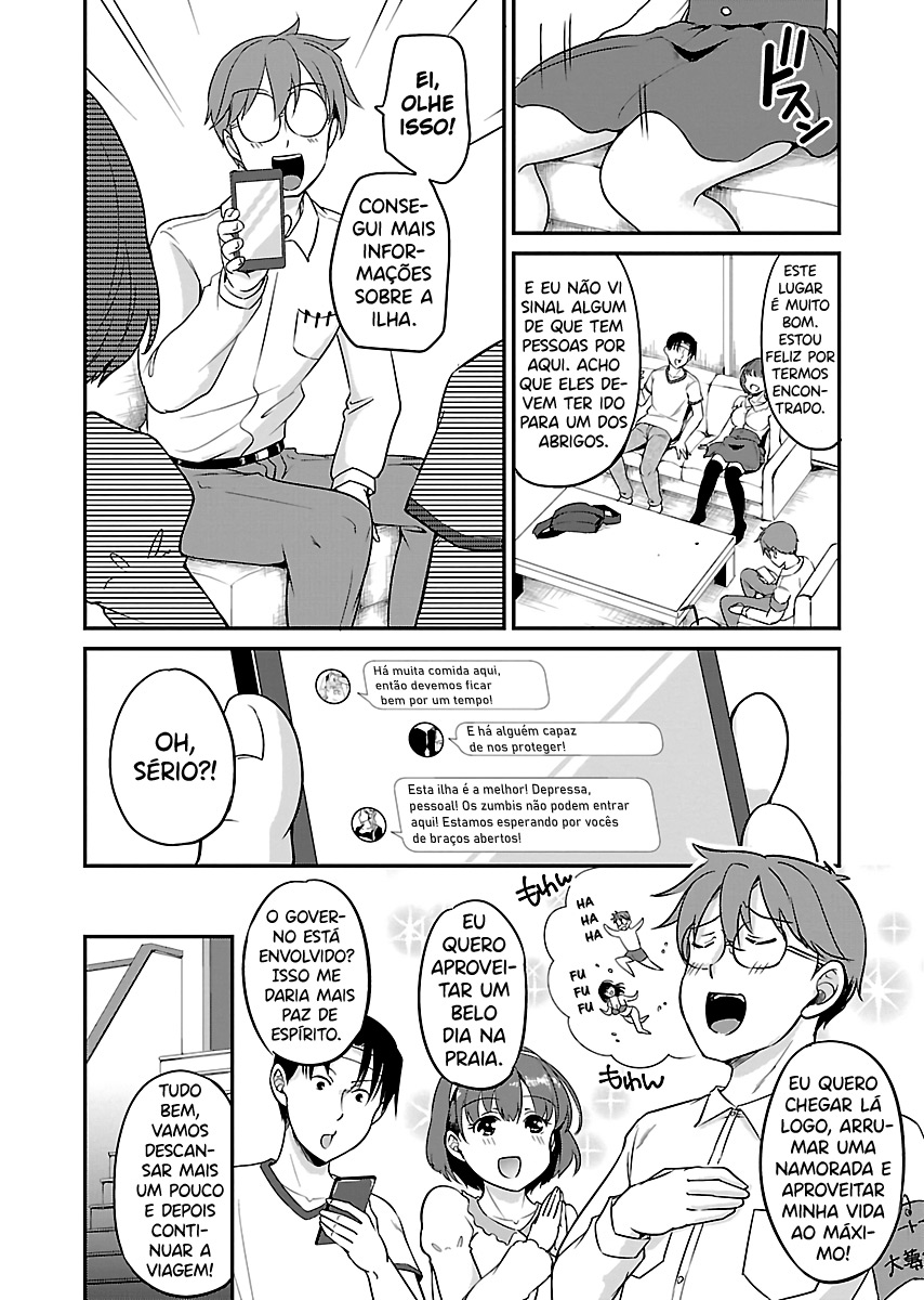 Zombie darake no Kono Sekai de wa Sex shinai to Ikinokorenai Capítulo 1