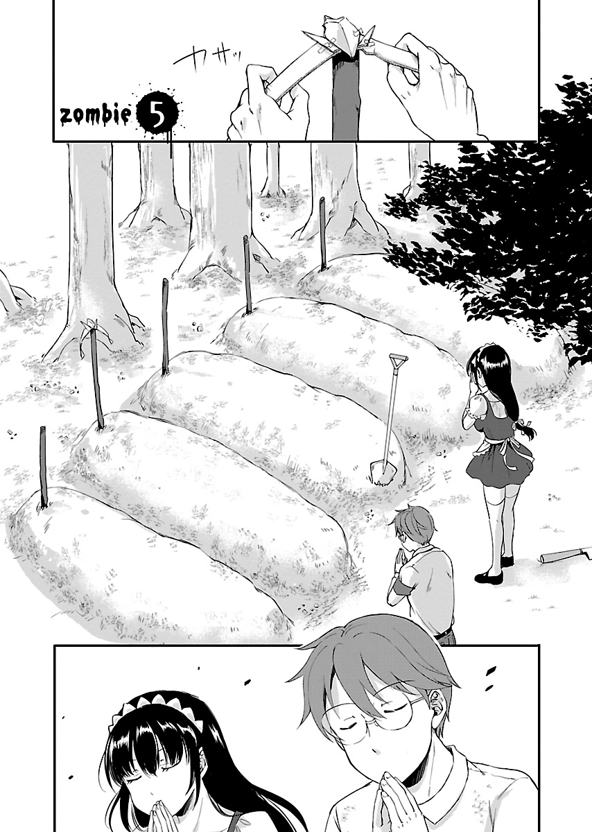 Zombie darake no Kono Sekai de wa Sex shinai to Ikinokorenai Capítulo 1