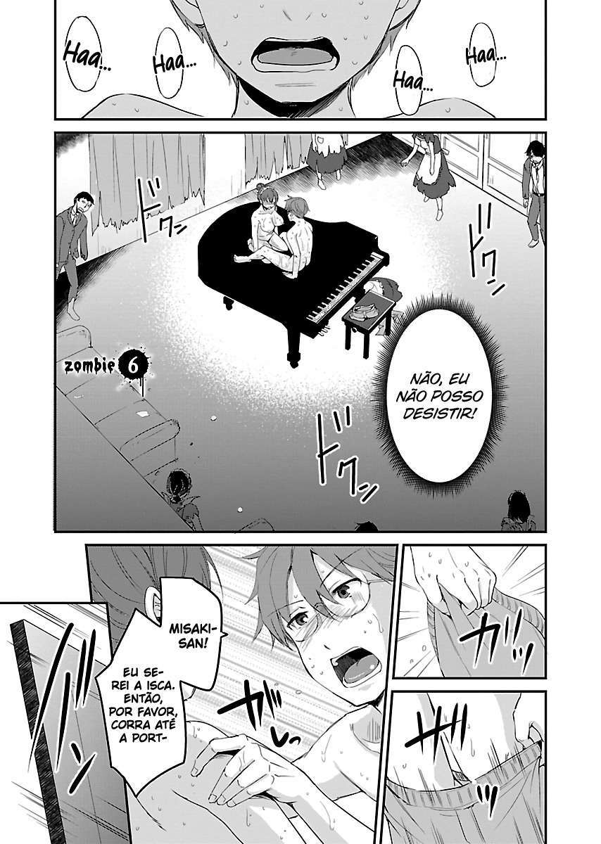 Zombie darake no Kono Sekai de wa Sex shinai to Ikinokorenai Capítulo 1