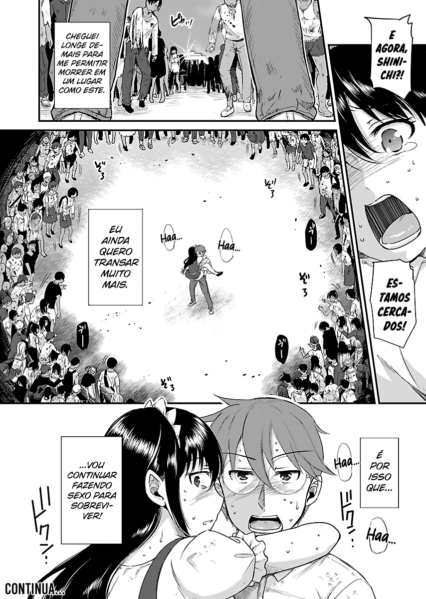 Zombie darake no Kono Sekai de wa Sex shinai to Ikinokorenai Capítulo 1