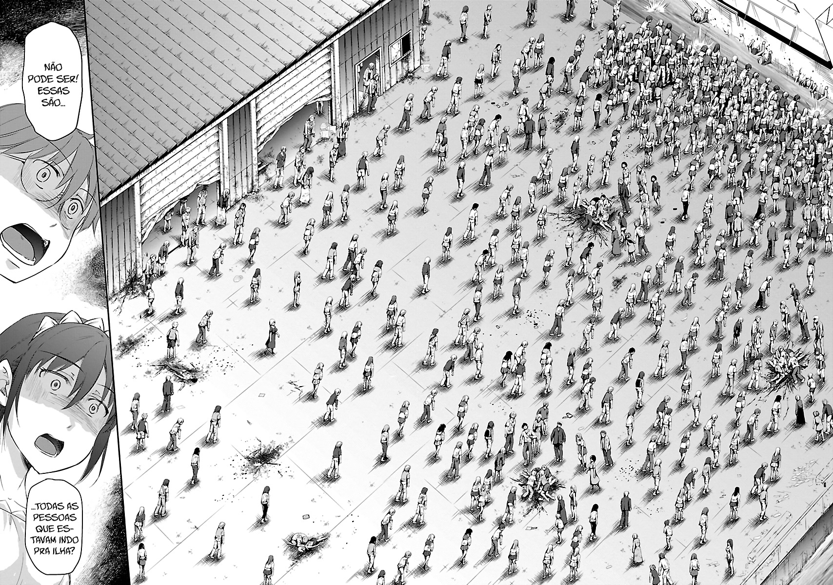 Zombie darake no Kono Sekai de wa Sex shinai to Ikinokorenai Capítulo 1