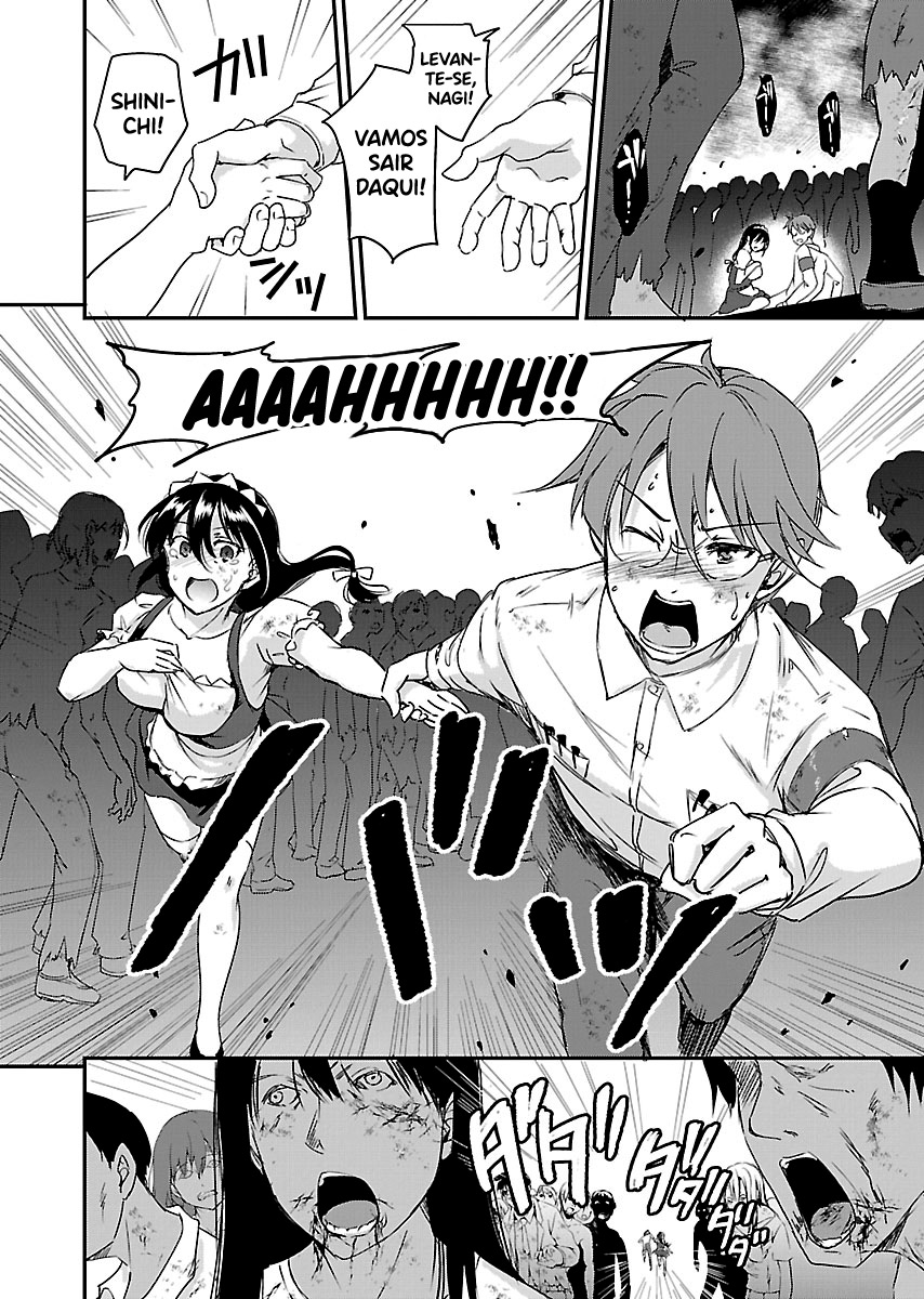 Zombie darake no Kono Sekai de wa Sex shinai to Ikinokorenai Capítulo 1