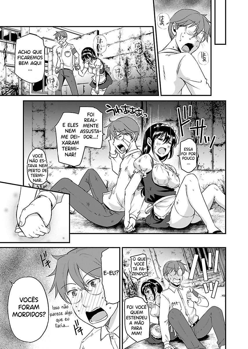 Zombie darake no Kono Sekai de wa Sex shinai to Ikinokorenai Capítulo 1