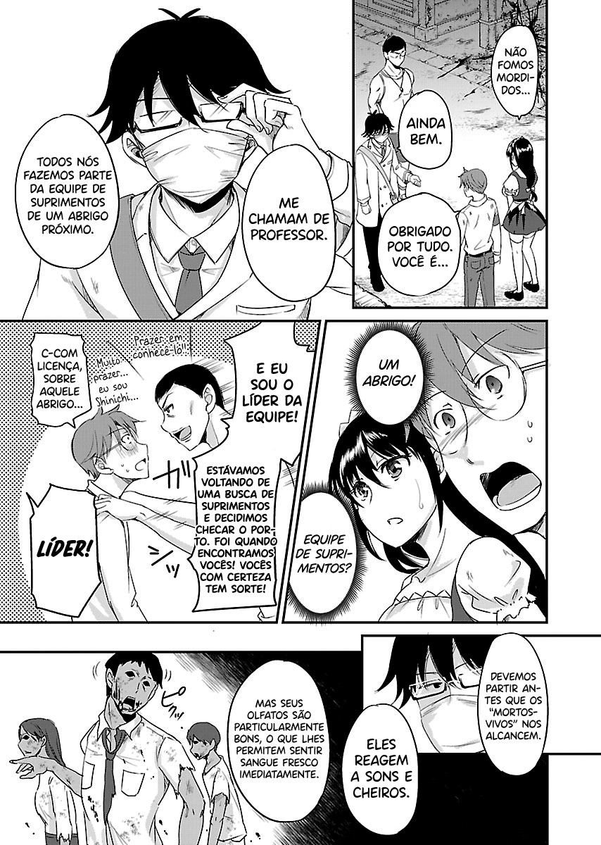 Zombie darake no Kono Sekai de wa Sex shinai to Ikinokorenai Capítulo 1