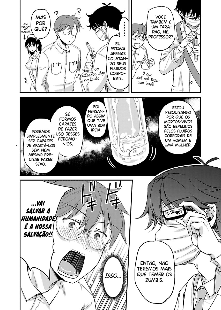 Zombie darake no Kono Sekai de wa Sex shinai to Ikinokorenai Capítulo 1