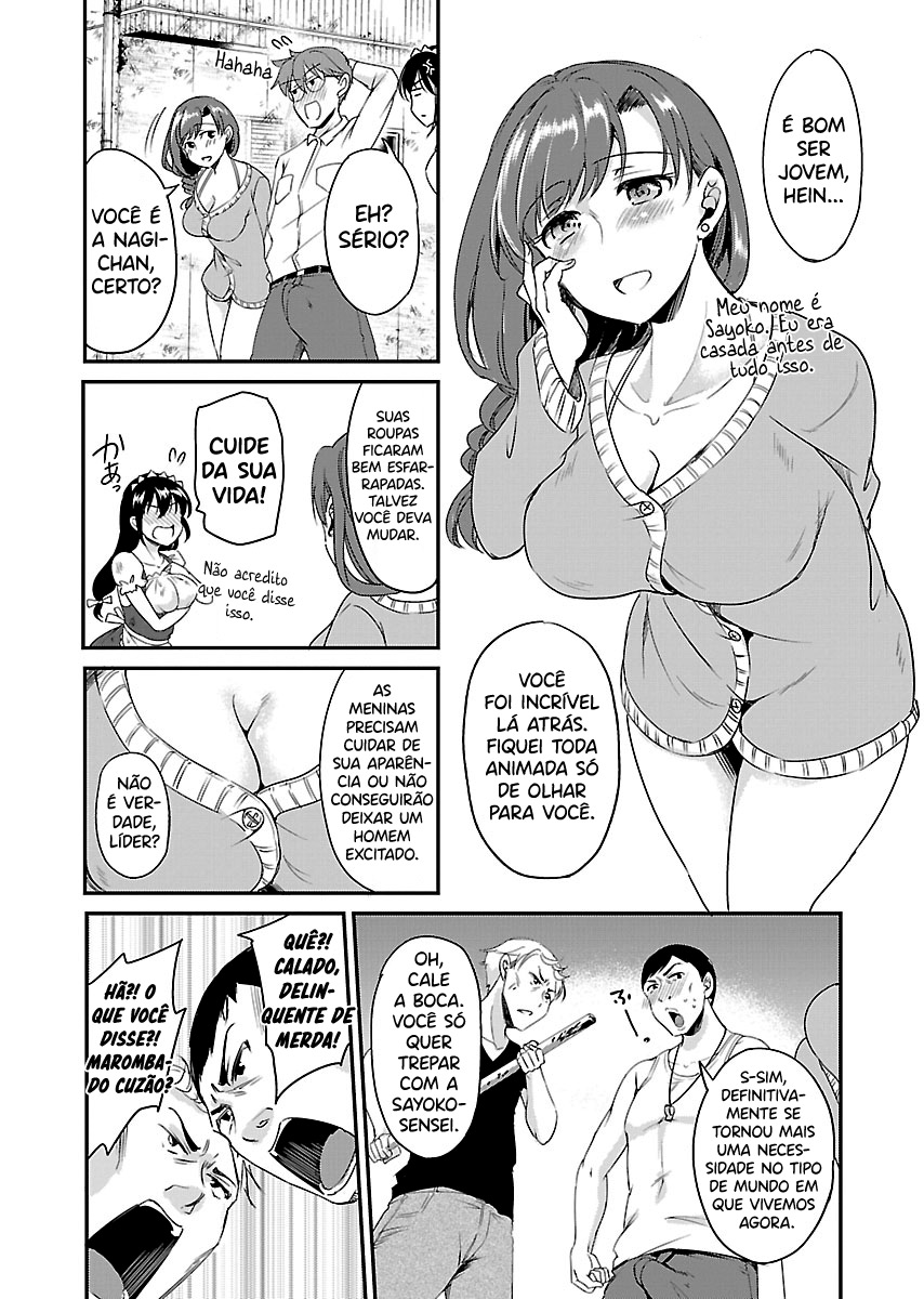 Zombie darake no Kono Sekai de wa Sex shinai to Ikinokorenai Capítulo 1