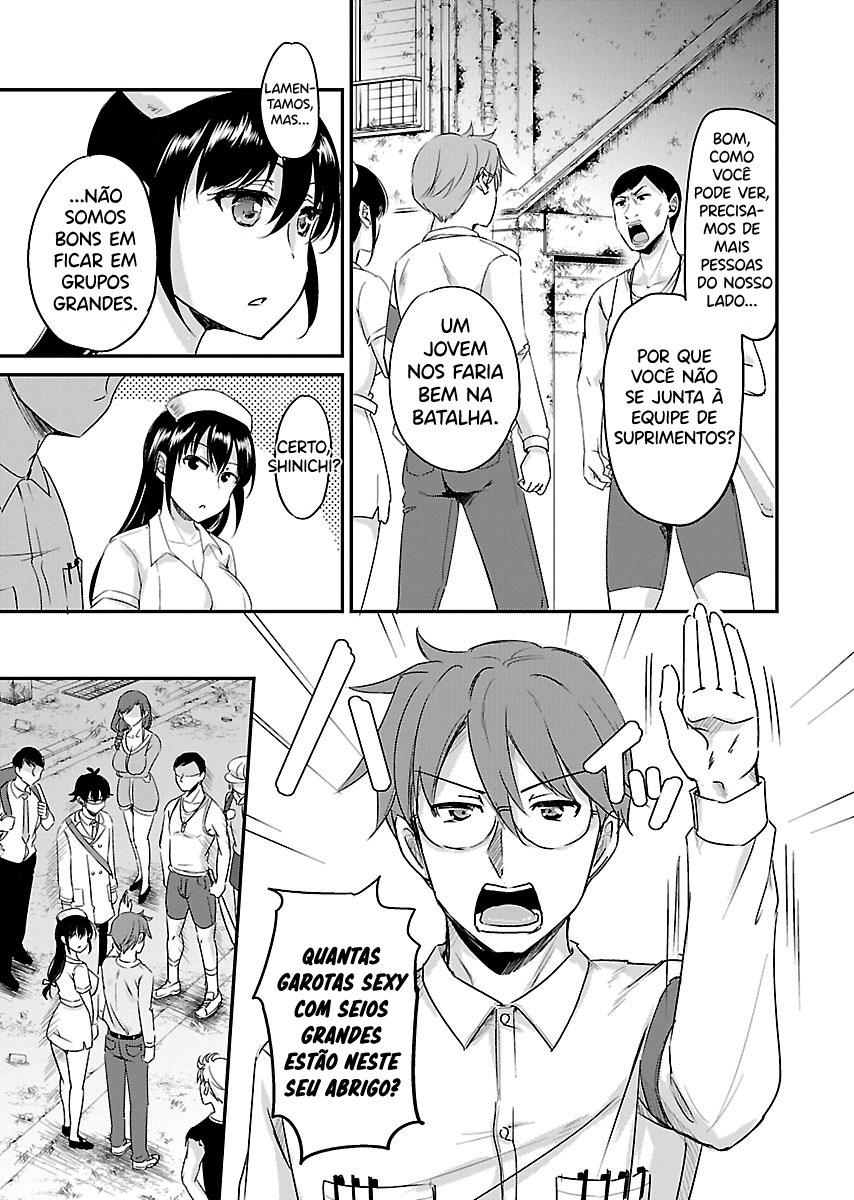 Zombie darake no Kono Sekai de wa Sex shinai to Ikinokorenai Capítulo 1