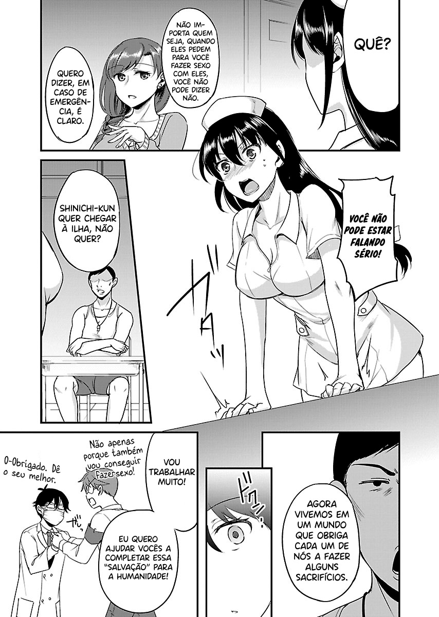 Zombie darake no Kono Sekai de wa Sex shinai to Ikinokorenai Capítulo 1
