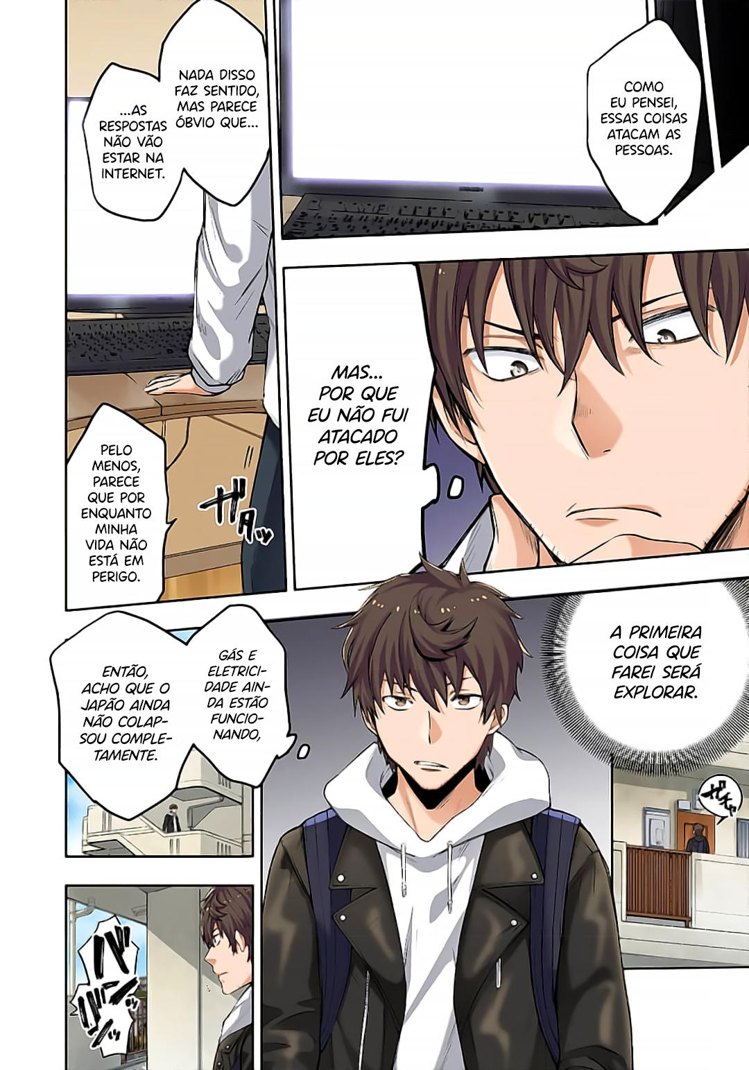 Zombie no Afureta Sekai Ore Dake ga Osowarenai Capítulo 1