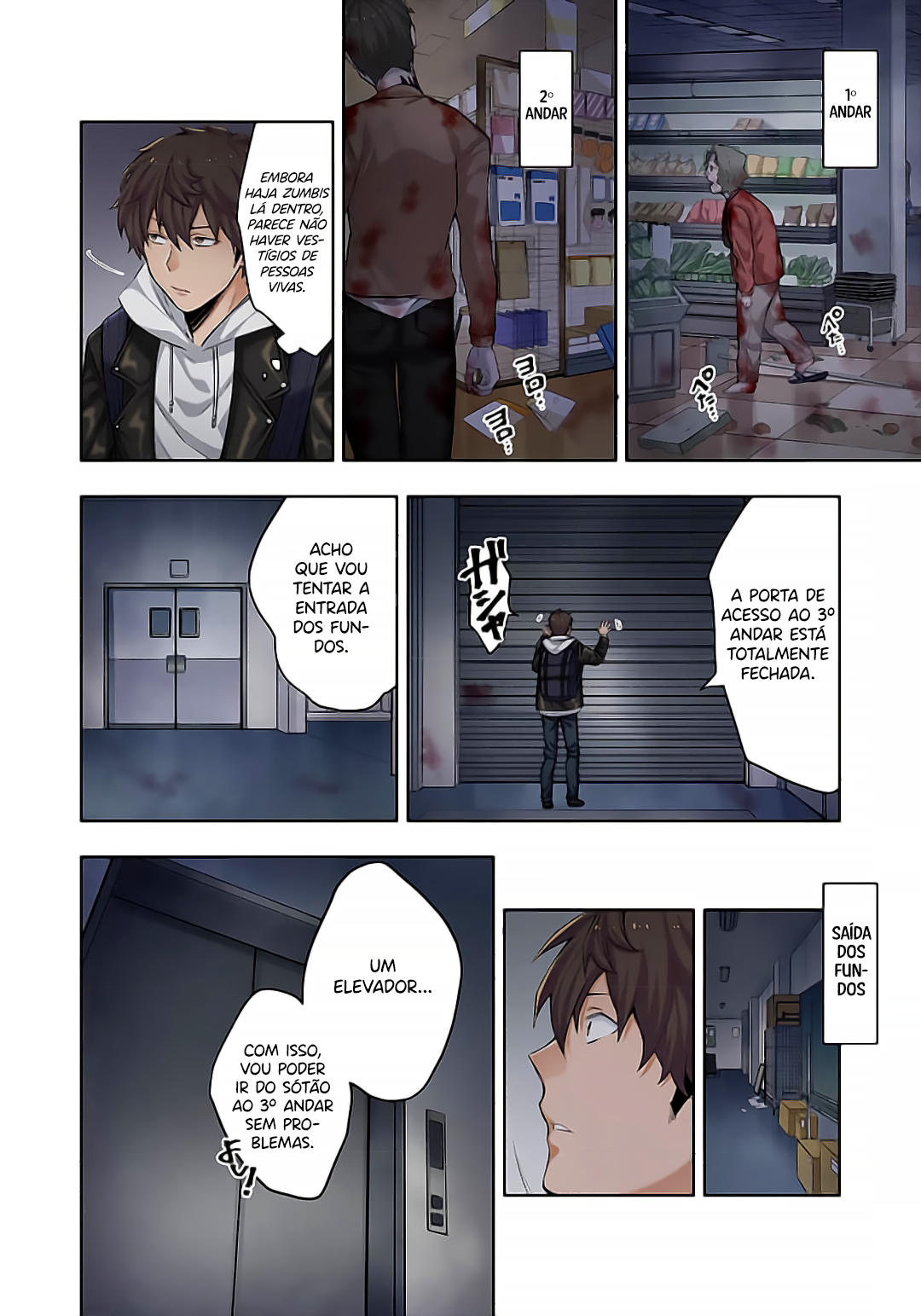 Zombie no Afureta Sekai Ore Dake ga Osowarenai Capítulo 1