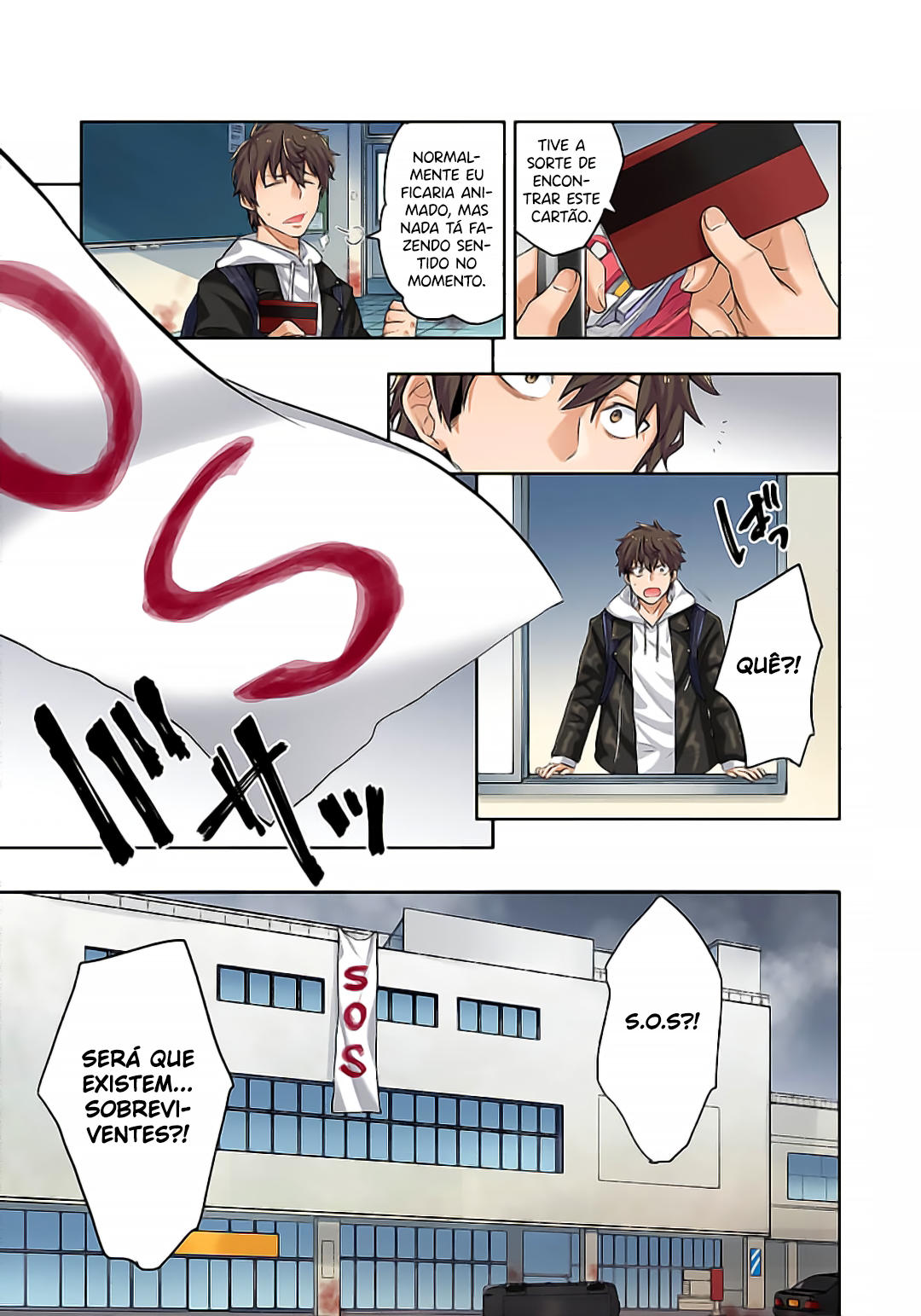 Zombie no Afureta Sekai Ore Dake ga Osowarenai Capítulo 1