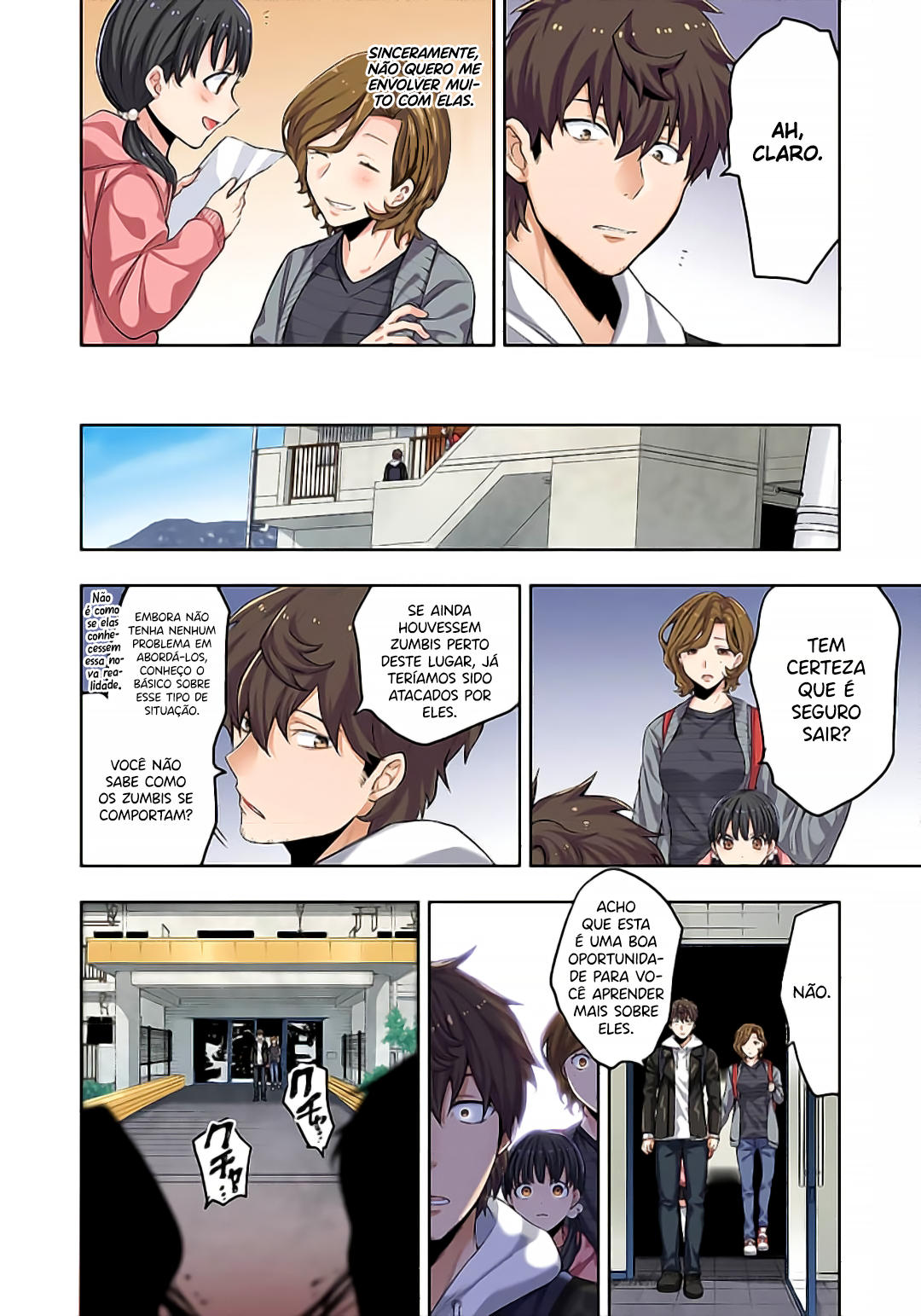 Zombie no Afureta Sekai Ore Dake ga Osowarenai Capítulo 1