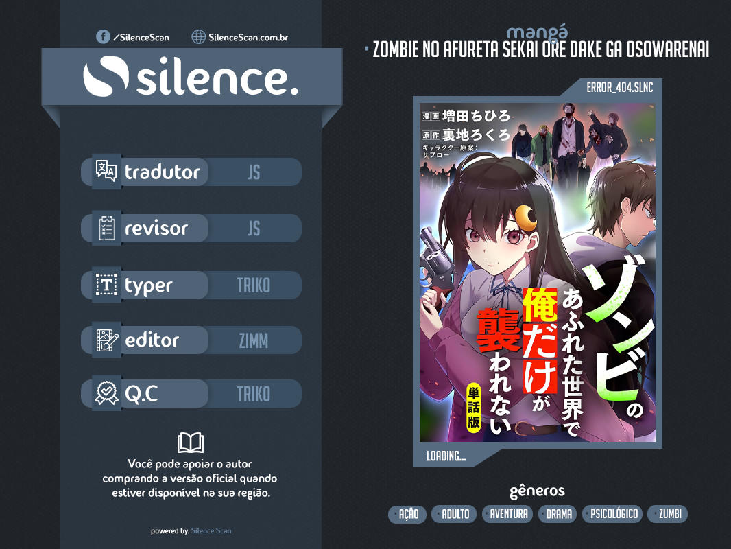 Zombie no Afureta Sekai Ore Dake ga Osowarenai Capítulo 1
