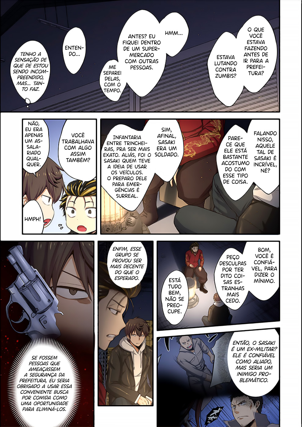 Zombie no Afureta Sekai Ore Dake ga Osowarenai Capítulo 1
