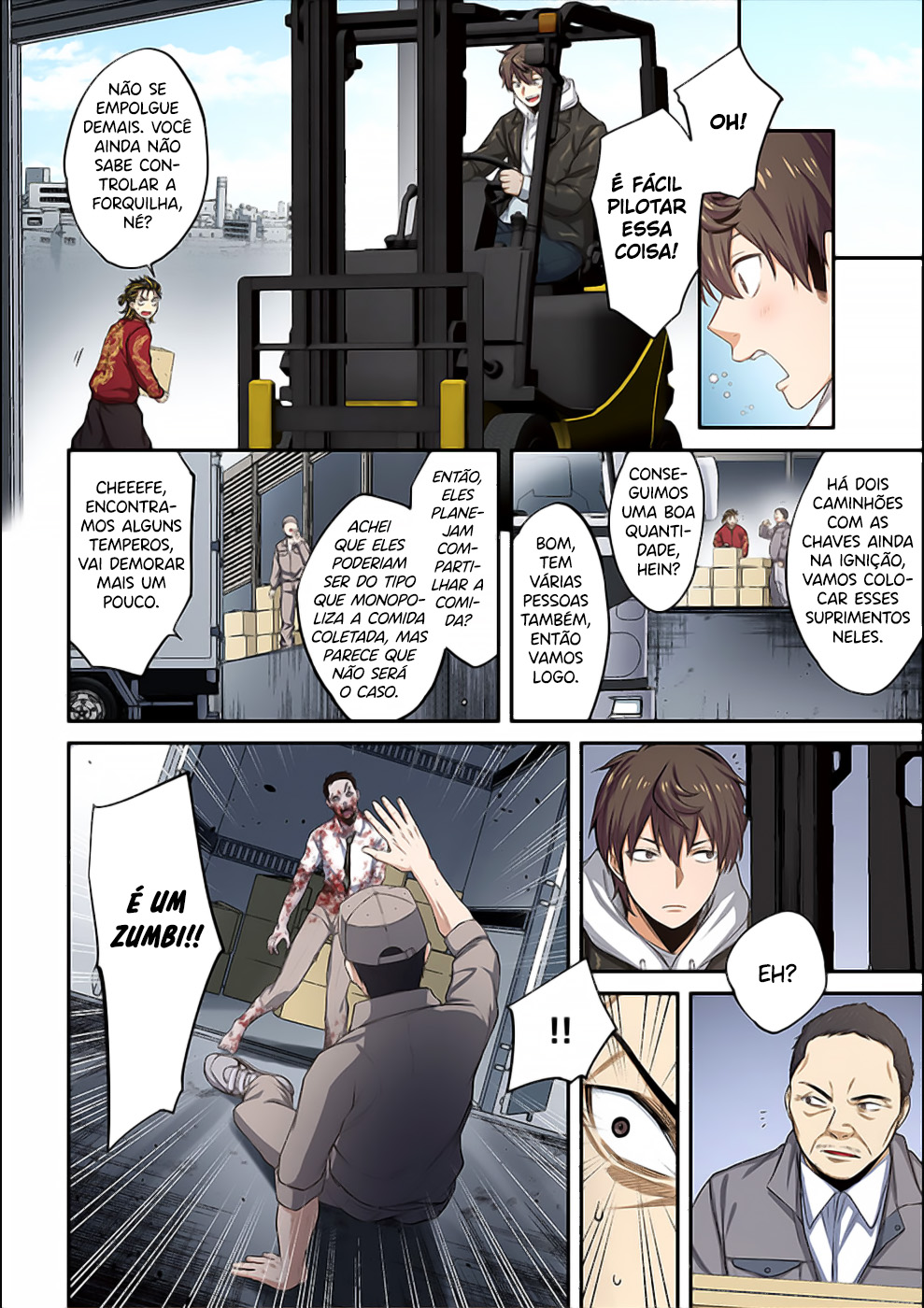 Zombie no Afureta Sekai Ore Dake ga Osowarenai Capítulo 1