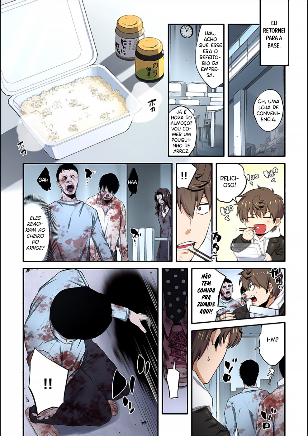 Zombie no Afureta Sekai Ore Dake ga Osowarenai Capítulo 1
