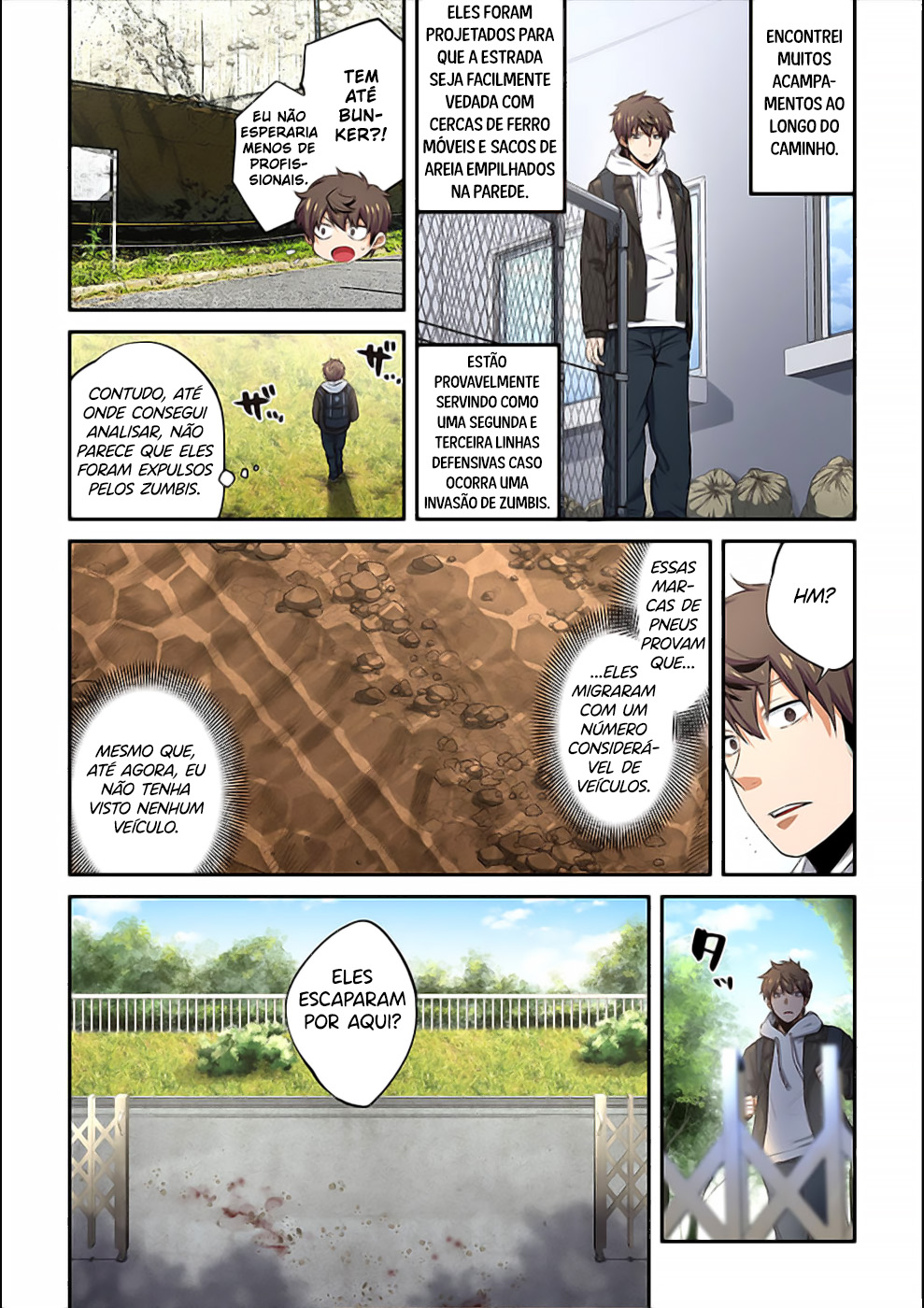 Zombie no Afureta Sekai Ore Dake ga Osowarenai Capítulo 1
