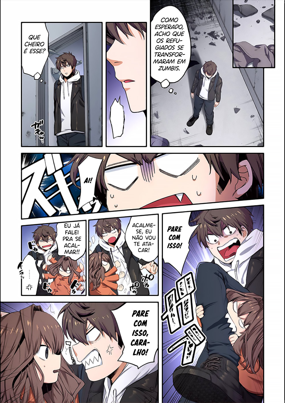 Zombie no Afureta Sekai Ore Dake ga Osowarenai Capítulo 1