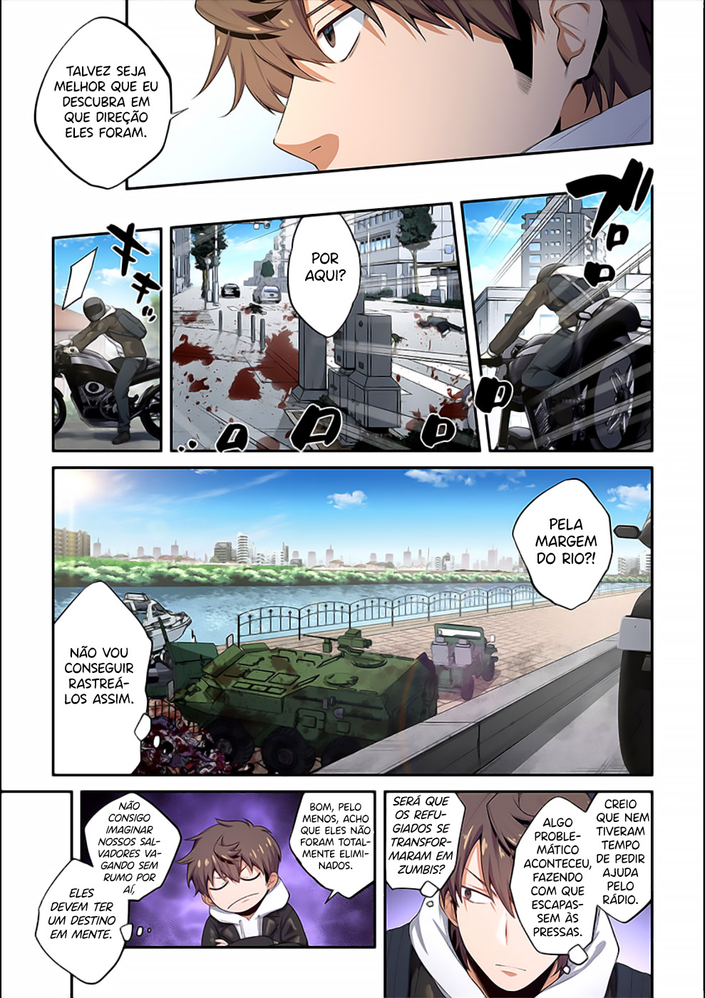 Zombie no Afureta Sekai Ore Dake ga Osowarenai Capítulo 1