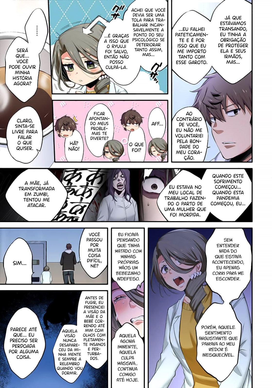 Zombie no Afureta Sekai Ore Dake ga Osowarenai Capítulo 1