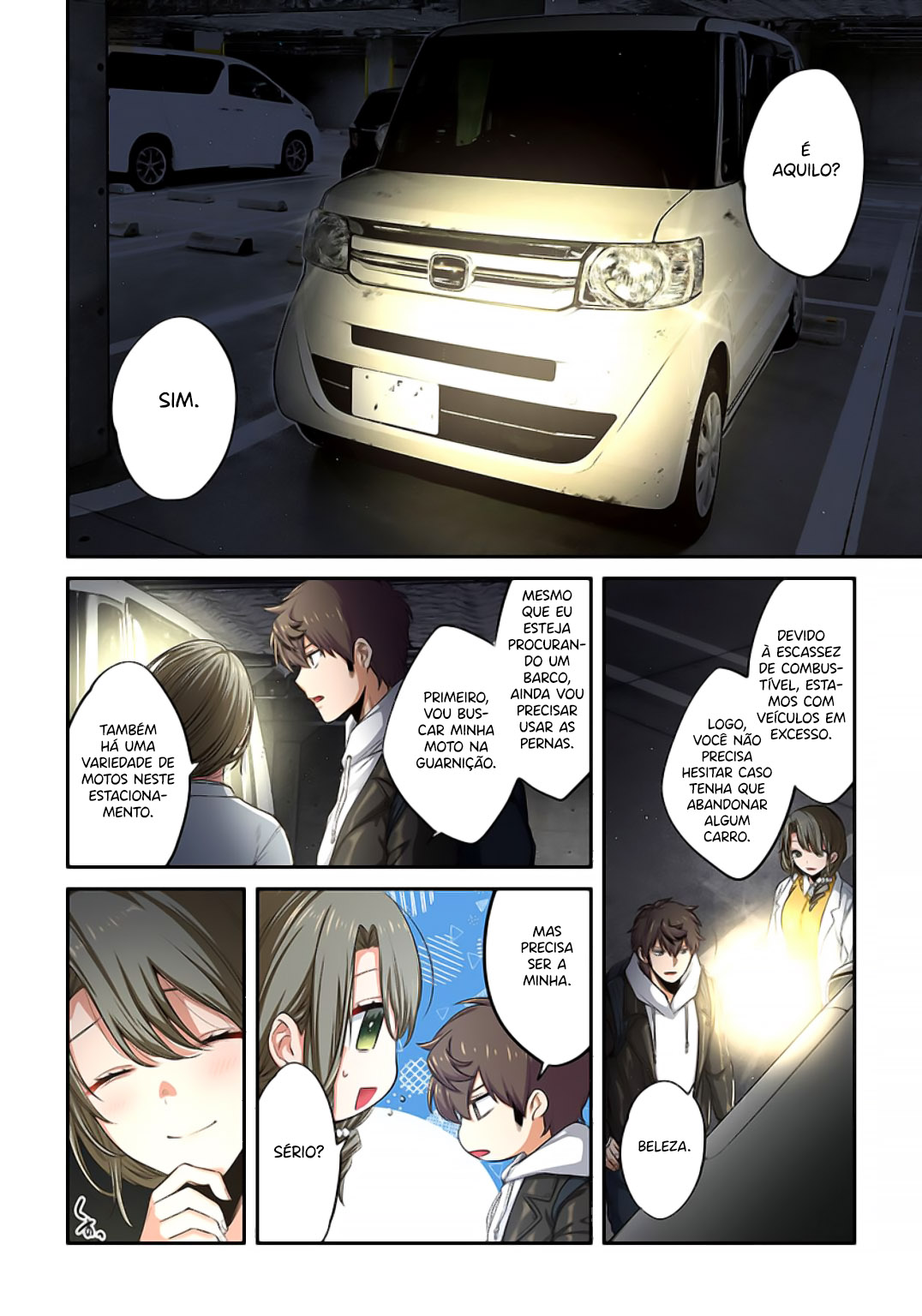 Zombie no Afureta Sekai Ore Dake ga Osowarenai Capítulo 1